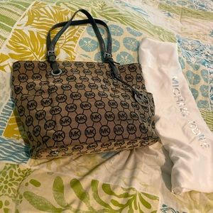 Michael Kors signature logo purse